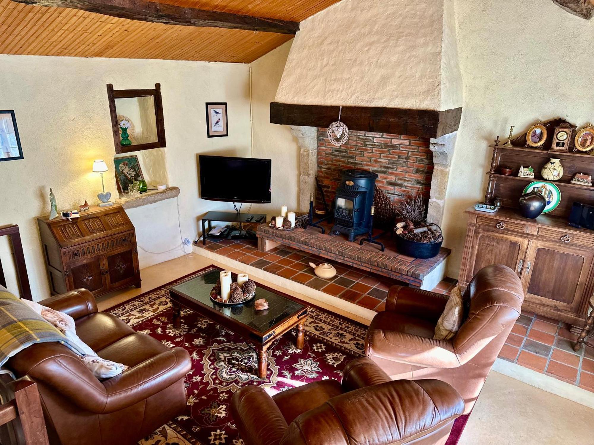 Bois Mort Farm Villa Gourge ภายนอก รูปภาพ